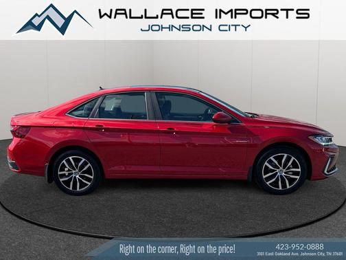 Kings Red Metallic 2025 Volkswagen Jetta 1.5T SE