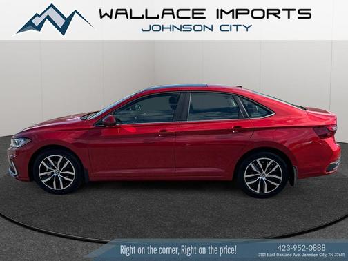 Kings Red Metallic 2025 Volkswagen Jetta 1.5T SE