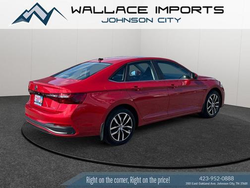 Kings Red Metallic 2025 Volkswagen Jetta 1.5T SE