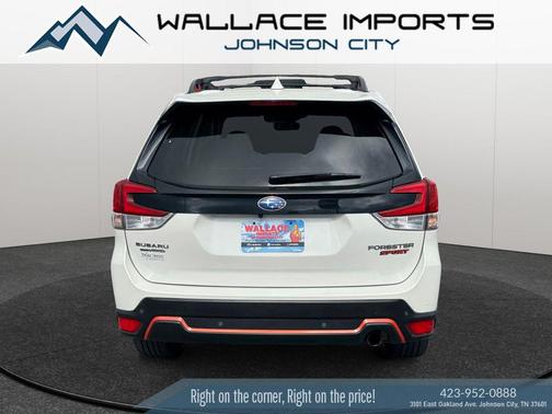 Crystal White Pearl 2020 Subaru Forester Sport