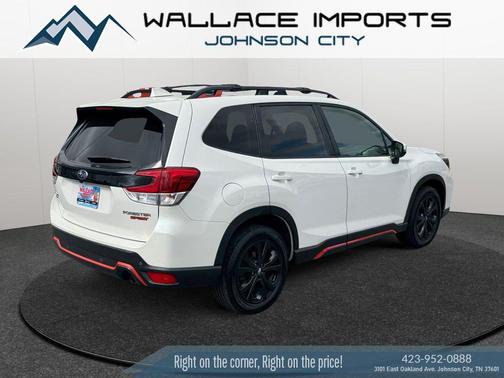 Crystal White Pearl 2020 Subaru Forester Sport