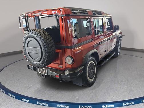 Magma Red 2025 INEOS Grenadier AWD