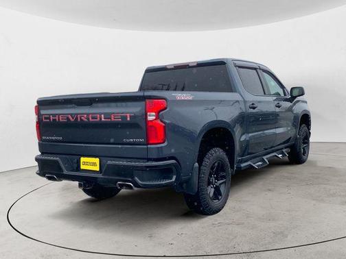 Shadow Gray Metallic 2021 Chevrolet Silverado 1500 Custom Trail Boss