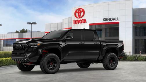 Black 2026 Toyota Tacoma Hybrid TRD Pro