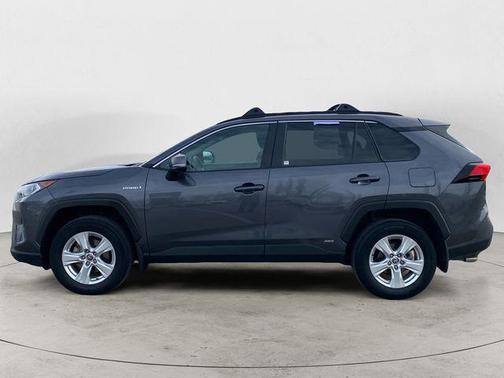 Gray 2021 Toyota RAV4 Hybrid XLE