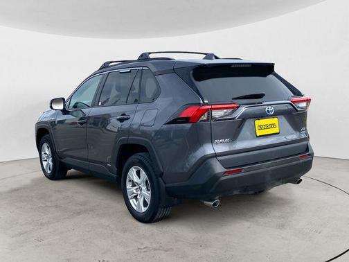 Gray 2021 Toyota RAV4 Hybrid XLE