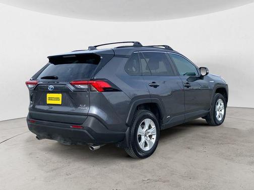 Gray 2021 Toyota RAV4 Hybrid XLE
