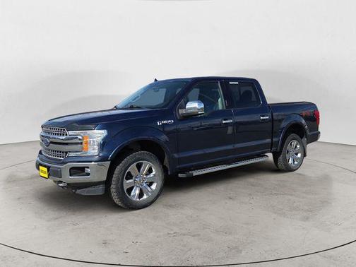 Blue 2018 Ford F-150 Lariat