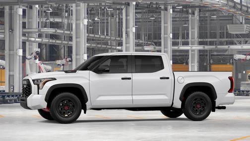 White 2026 Toyota Tundra Hybrid TRD Pro