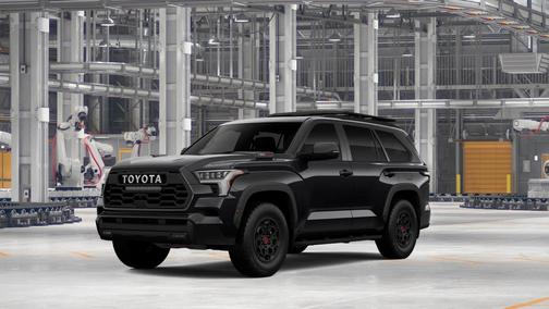 Black 2026 Toyota Sequoia TRD Pro