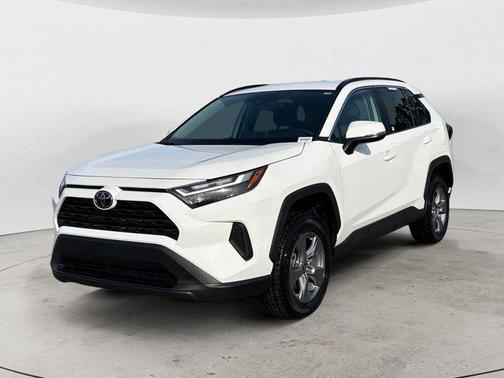 White 2022 Toyota RAV4 XLE