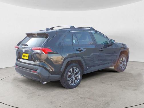 Midnight Black Metallic 2024 Toyota RAV4 Hybrid XLE Premium