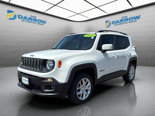 Alpine White 2018 Jeep Renegade Latitude