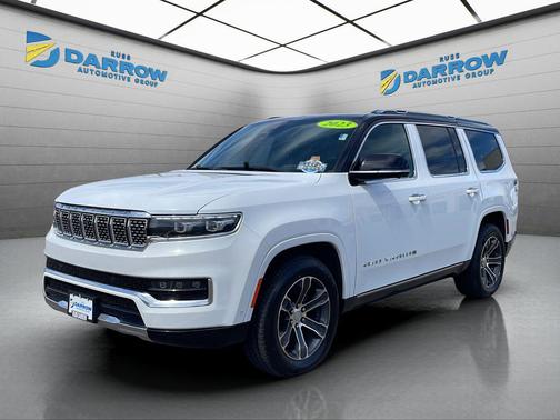 Bright White Clearcoat 2023 Jeep Grand Wagoneer 4x4