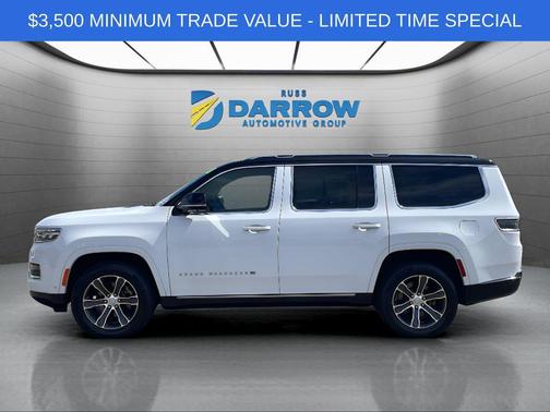 Bright White Clearcoat 2023 Jeep Grand Wagoneer 4x4
