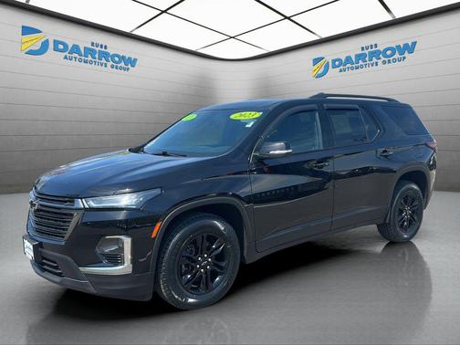 Mosaic Black Metallic 2023 Chevrolet Traverse LT Leather