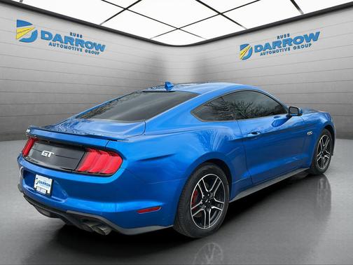 Velocity Blue Metallic 2021 Ford Mustang GT
