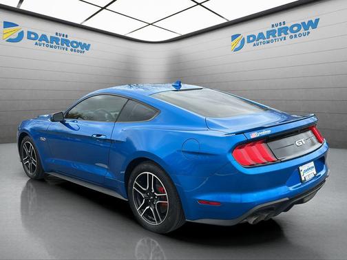 Velocity Blue Metallic 2021 Ford Mustang GT