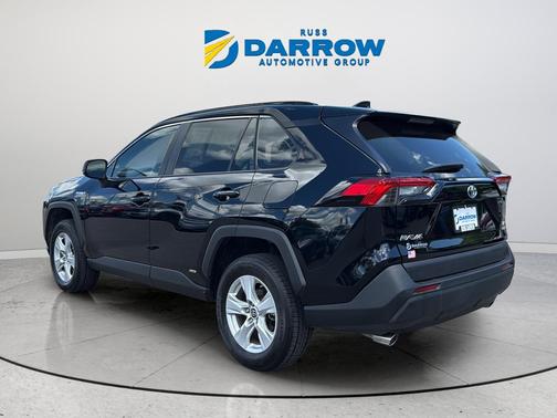 Midnight Black Metallic 2021 Toyota RAV4 Hybrid LE