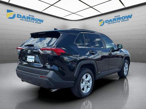 Midnight Black Metallic 2021 Toyota RAV4 Hybrid LE