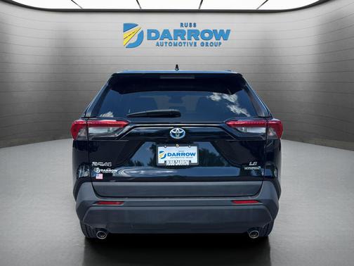 Midnight Black Metallic 2021 Toyota RAV4 Hybrid LE