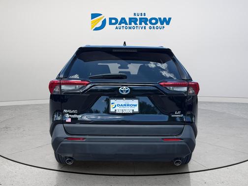 Midnight Black Metallic 2021 Toyota RAV4 Hybrid LE