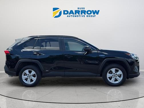 Midnight Black Metallic 2021 Toyota RAV4 Hybrid LE
