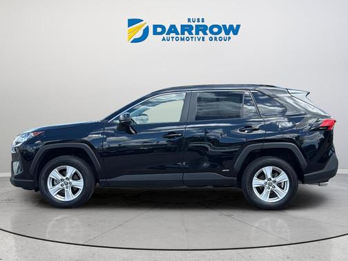 Midnight Black Metallic 2021 Toyota RAV4 Hybrid LE