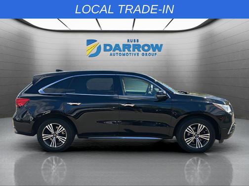 Crystal Black Pearl 2017 Acura MDX 3.5L