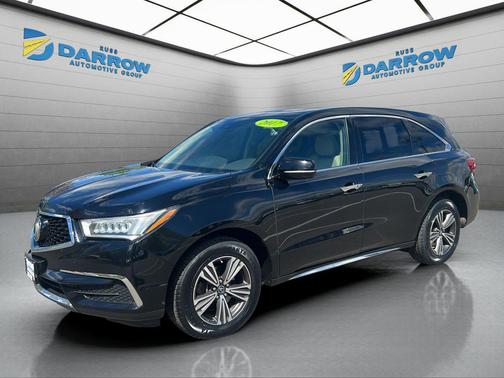 Crystal Black Pearl 2017 Acura MDX 3.5L