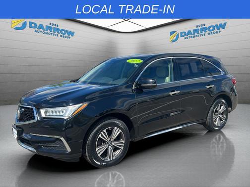 Crystal Black Pearl 2017 Acura MDX 3.5L