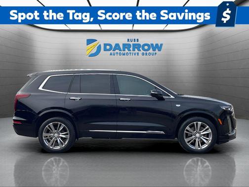 Stellar Black Metallic 2023 Cadillac XT6 Premium Luxury AWD