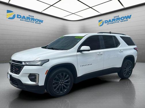 Summit White 2023 Chevrolet Traverse RS