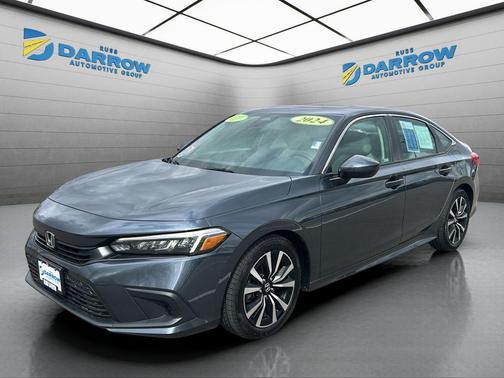 Meteorite Gray Metallic 2024 Honda Civic EX