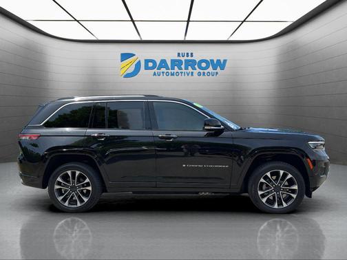 Diamond Black Crystal Pearlcoat 2022 Jeep Grand Cherokee 4xe Overland