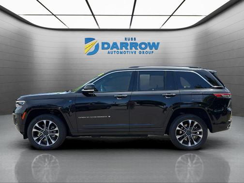 Diamond Black Crystal Pearlcoat 2022 Jeep Grand Cherokee 4xe Overland