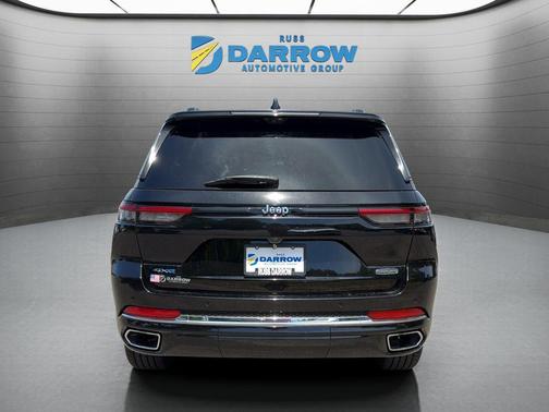 Diamond Black Crystal Pearlcoat 2022 Jeep Grand Cherokee 4xe Overland