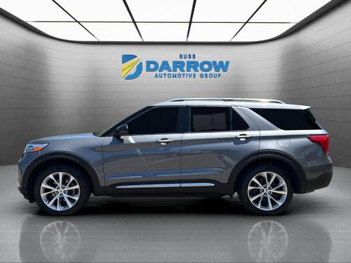 Carbonized Gray Metallic 2021 Ford Explorer Platinum