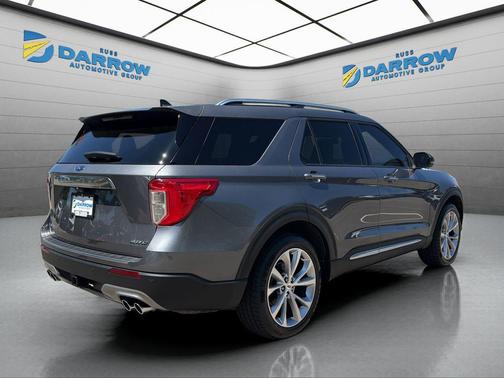 Carbonized Gray Metallic 2021 Ford Explorer Platinum