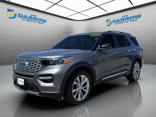 Carbonized Gray Metallic 2021 Ford Explorer Platinum