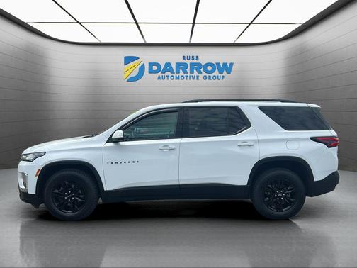 Summit White 2023 Chevrolet Traverse LT Leather