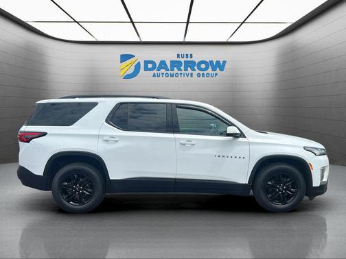 Summit White 2023 Chevrolet Traverse LT Leather