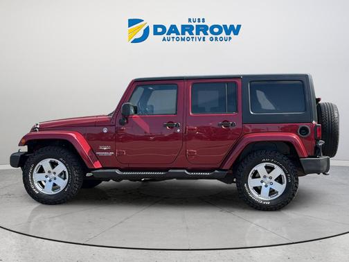 Deep Cherry Red Crystal Pearlcoat 2012 Jeep Wrangler Unlimited Sahara