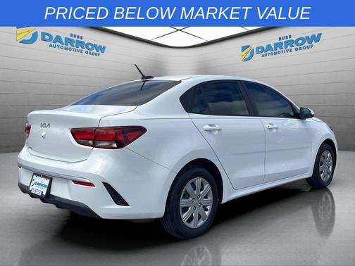 Clear White 2023 Kia Rio LX