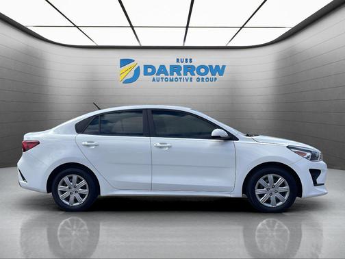 Clear White 2023 Kia Rio LX