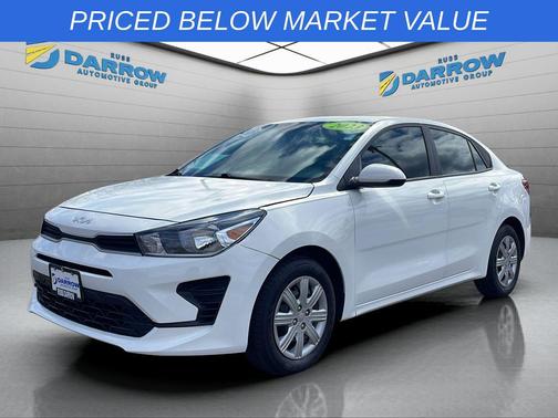 Clear White 2023 Kia Rio LX