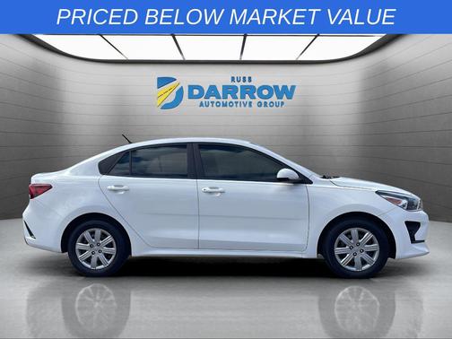 Clear White 2023 Kia Rio LX