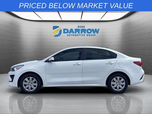 Clear White 2023 Kia Rio LX