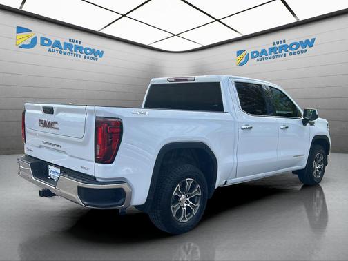 Summit White 2024 GMC Sierra 1500 SLT