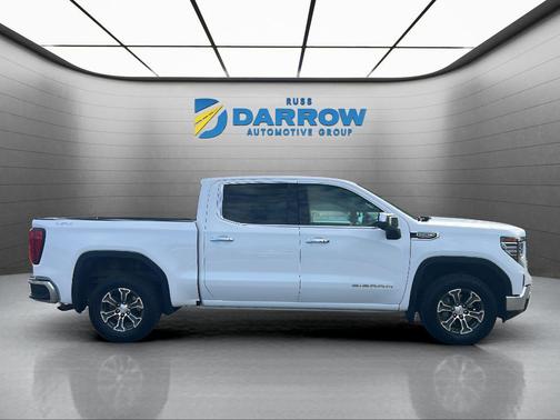 Summit White 2024 GMC Sierra 1500 SLT